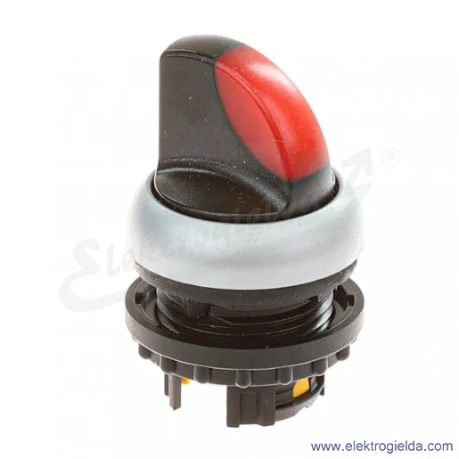 Napęd przełącznika 216835, M22-WLK3-R, 1-0-2 3 położeniowy, czerwony podświetlany, samopowrotny, IP66 Napęd przełącznika 216835, M22-WLK3-R, 1-0-2 3 położeniowy, czerwony podświetlany, samopowrotny, IP66
