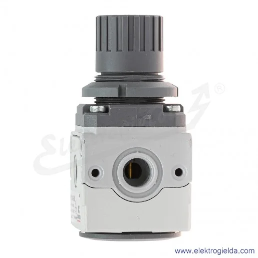 Reduktor ciśnienia M004-R10, G1/4, zakres regulacji 0.5-4 bar, 750 l/min, bez manometru, Camozzi Reduktor ciśnienia M004-R10, G1/4, zakres regulacji 0.5-4 bar, 750 l/min, bez manometru, Camozzi