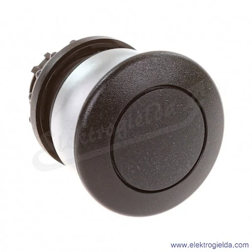 Napęd przycisku 216712, M22-DP-S, czarny, grzybek, z samopowrotem, IP67 Napęd przycisku 216712, M22-DP-S, czarny, grzybek, z samopowrotem, IP67