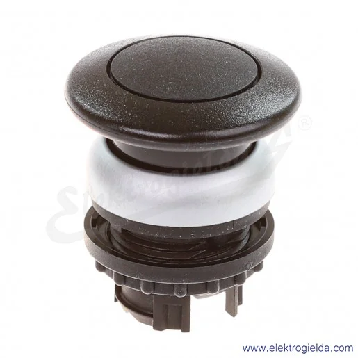 Napęd przycisku 216712, M22-DP-S, czarny, grzybek, z samopowrotem, IP67 Napęd przycisku 216712, M22-DP-S, czarny, grzybek, z samopowrotem, IP67