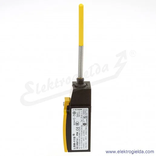 Wyłącznik krańcowy 266139, LSM-11S/S, 1NO1NC, migowy, 6A, pręt sprężysty izolowany Wyłącznik krańcowy 266139, LSM-11S/S, 1NO1NC, migowy, 6A, pręt sprężysty izolowany