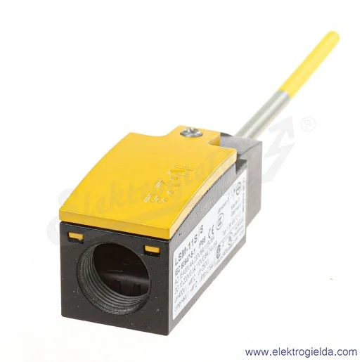 Wyłącznik krańcowy 266139, LSM-11S/S, 1NO1NC, migowy, 6A, pręt sprężysty izolowany Wyłącznik krańcowy 266139, LSM-11S/S, 1NO1NC, migowy, 6A, pręt sprężysty izolowany