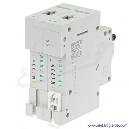 Wyłącznik napdrądowy 279136, FAZ-C4/2-DC, 2P, typ C, 4A, 15kA, IP20 Wyłącznik napdrądowy 279136, FAZ-C4/2-DC, 2P, typ C, 4A, 15kA, IP20