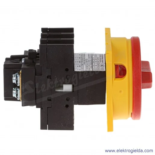 Łącznik krzywkowy 041097, P1-25/EA/SVB, 0-1, 3P, 25A, 7.5kW, do wbudowania Łącznik krzywkowy 041097, P1-25/EA/SVB, 0-1, 3P, 25A, 7.5kW, do wbudowania