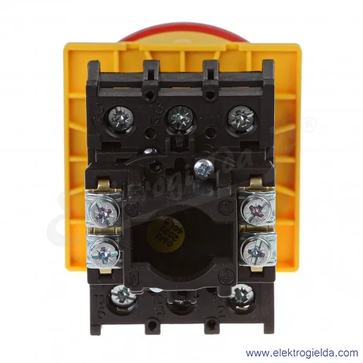 Łącznik krzywkowy 041097, P1-25/EA/SVB, 0-1, 3P, 25A, 7.5kW, do wbudowania Łącznik krzywkowy 041097, P1-25/EA/SVB, 0-1, 3P, 25A, 7.5kW, do wbudowania