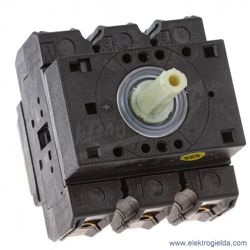 Rozłącznik 062603, P3-100/EA/SVB-SW, 0-1, 3P, 100A, 50kW, czarny Rozłącznik 062603, P3-100/EA/SVB-SW, 0-1, 3P, 100A, 50kW, czarny