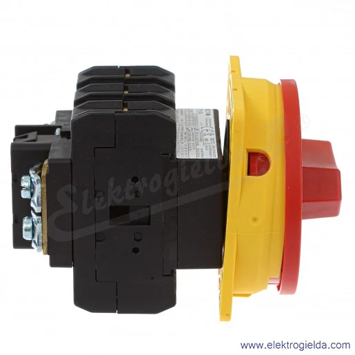 Łącznik krzywkowy 031607, P3-63/EA/SVB, 3P, 0-1, 63A, 30kW, do wbudowania Łącznik krzywkowy 031607, P3-63/EA/SVB, 3P, 0-1, 63A, 30kW, do wbudowania