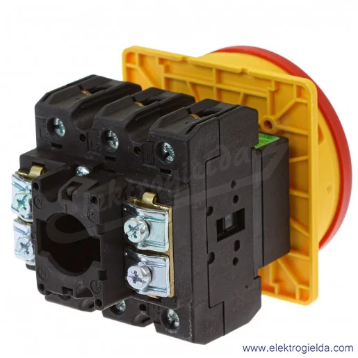 Łącznik krzywkowy 074320, P3-100/EA/SVB, 3P, 0-1, 100A, 37kW, do wbudowania Łącznik krzywkowy 074320, P3-100/EA/SVB, 3P, 0-1, 100A, 37kW, do wbudowania