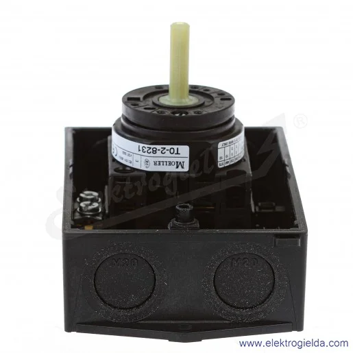 Przełącznik 207106, T0-2-8231/I1, 20A, 1-2-3-4, 690V, natynkowy Przełącznik 207106, T0-2-8231/I1, 20A, 1-2-3-4, 690V, natynkowy