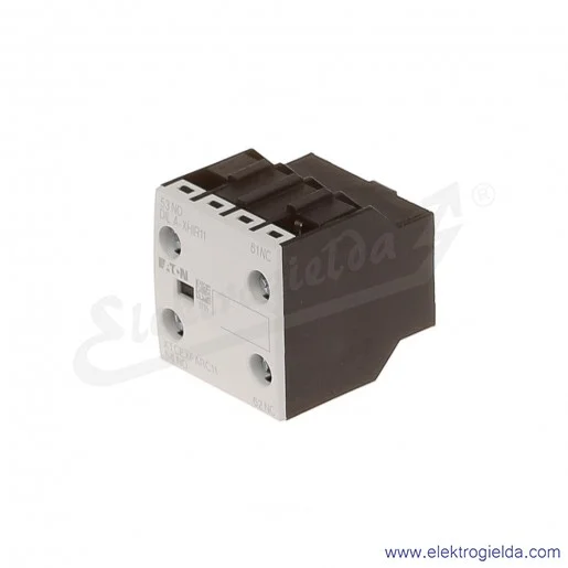 Styki pomocnicze DILA-XHIR11 czołowe 1NO+1NC do styczników DILA, DILM7-38 Styki pomocnicze DILA-XHIR11 czołowe 1NO+1NC do styczników DILA, DILM7-38