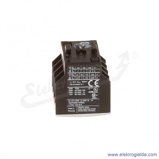 Styki pomocnicze DILA-XHI04 czołowe 4NC do styczników DILA, DILM7-38 Styki pomocnicze DILA-XHI04 czołowe 4NC do styczników DILA, DILM7-38