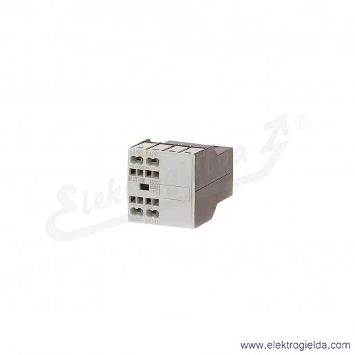 Styki pomocnicze DILA-XHIC20 czołowe 2NO do styczników DILA, DILM7-38 Styki pomocnicze DILA-XHIC20 czołowe 2NO do styczników DILA, DILM7-38