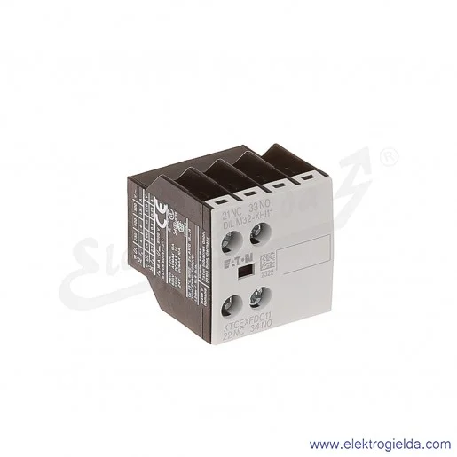 Styki pomocnicze DILM32-XHI11 czołowe 1NO+1NC do styczników DILM7-38 Styki pomocnicze DILM32-XHI11 czołowe 1NO+1NC do styczników DILM7-38