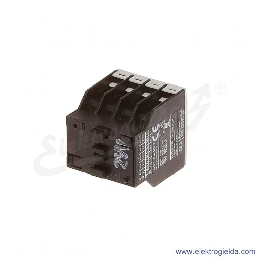 Styki pomocnicze DILM32-XHI22 czołowe 2NO+2NC do styczników DILM7-38 Styki pomocnicze DILM32-XHI22 czołowe 2NO+2NC do styczników DILM7-38