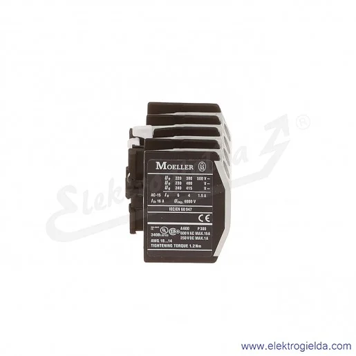 Styki pomocnicze DILM150-XHI31 czołowe 3NO+1NC do styczników DILM40-170 Styki pomocnicze DILM150-XHI31 czołowe 3NO+1NC do styczników DILM40-170