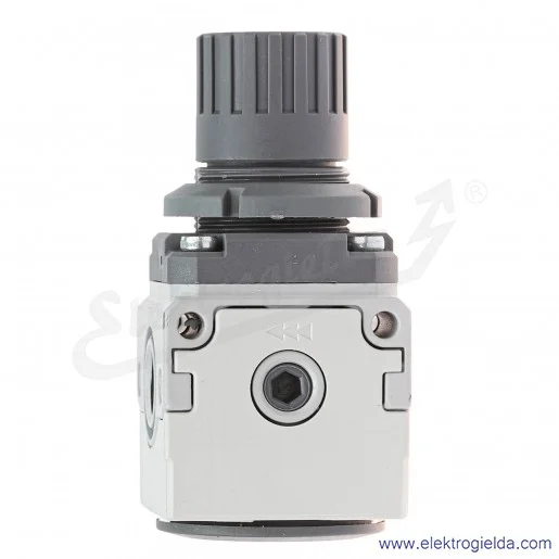 Reduktor ciśnienia M004-R10, G1/4, zakres regulacji 0.5-4 bar, 750 l/min, bez manometru, Camozzi Reduktor ciśnienia M004-R10, G1/4, zakres regulacji 0.5-4 bar, 750 l/min, bez manometru, Camozzi