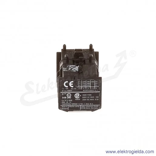 Styki pomocnicze 13DILE czołowe 1NO+3NC do styczników DILEM, DILER Styki pomocnicze 13DILE czołowe 1NO+3NC do styczników DILEM, DILER