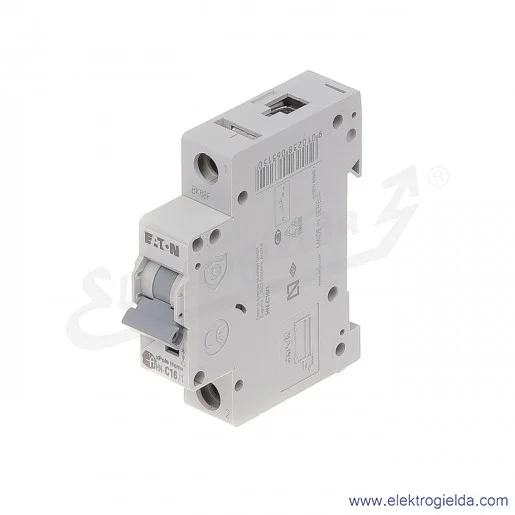 Wyłącznik nadprądowy HN-C16/1 1P C 16A AC 6kA Wyłącznik nadprądowy HN-C16/1 1P C 16A AC 6kA
