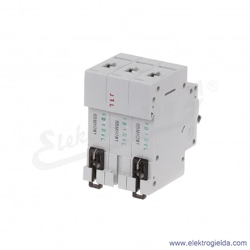 Wyłącznik nadprądowy HN-B6/3 3P B 6A AC 6kA Wyłącznik nadprądowy HN-B6/3 3P B 6A AC 6kA
