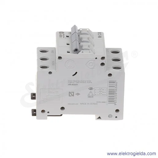 Wyłącznik nadprądowy HN-B20/3 3P B 20A AC 6kA Wyłącznik nadprądowy HN-B20/3 3P B 20A AC 6kA
