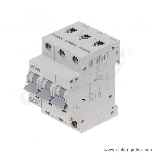 Wyłącznik nadprądowy HN-B50/3 3P B 50A AC 6kA Wyłącznik nadprądowy HN-B50/3 3P B 50A AC 6kA