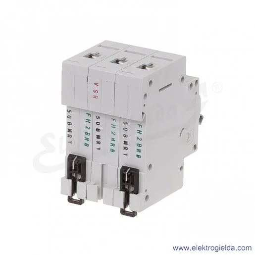 Wyłącznik nadprądowy HN-B50/3 3P B 50A AC 6kA Wyłącznik nadprądowy HN-B50/3 3P B 50A AC 6kA