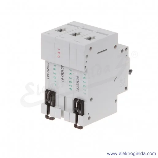 Wyłącznik nadprądowy HN-C6/3 3P C 6A AC 6kA Wyłącznik nadprądowy HN-C6/3 3P C 6A AC 6kA