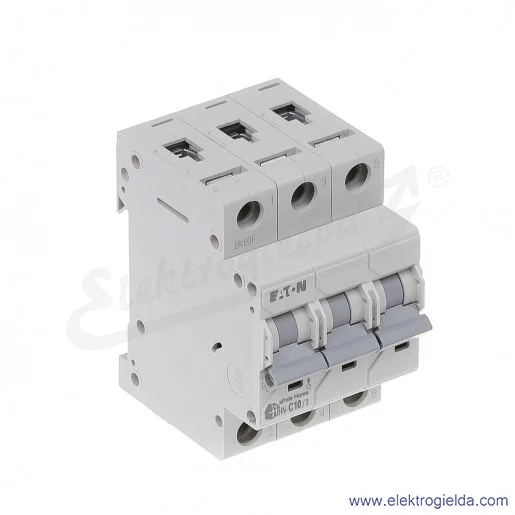 Wyłącznik nadprądowy HN-C10/3 3P C 10A AC 6kA Wyłącznik nadprądowy HN-C10/3 3P C 10A AC 6kA