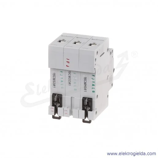 Wyłącznik nadprądowy HN-C16/3 3P C 16A AC 6kA Wyłącznik nadprądowy HN-C16/3 3P C 16A AC 6kA