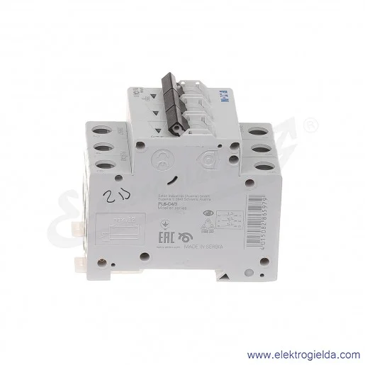 Wyłącznik nadprądowy PL6-C4/3 3P C 4A AC 6kA Wyłącznik nadprądowy PL6-C4/3 3P C 4A AC 6kA