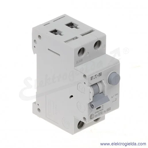 Wyłącznik różnicowo-nadprądowy HNB-B10/1N/003 1P+N 10A B 0,03A typ AC Wyłącznik różnicowo-nadprądowy HNB-B10/1N/003 1P+N 10A B 0,03A typ AC