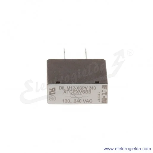 Układ ochronny DILM12-XSPV240 warystor 130-240VAC do styczników DILA, DILM7-15 Układ ochronny DILM12-XSPV240 warystor 130-240VAC do styczników DILA, DILM7-15