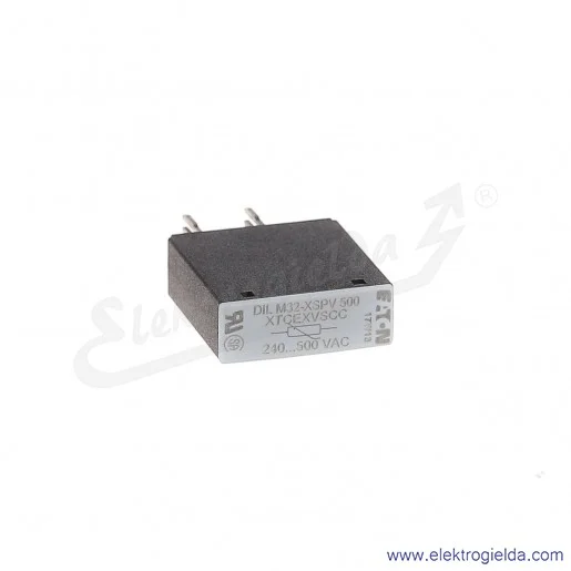 Układ ochronny DILM32-XSPV500 warystor 240-500V AC do stycznika DILM17-32 Układ ochronny DILM32-XSPV500 warystor 240-500V AC do stycznika DILM17-32