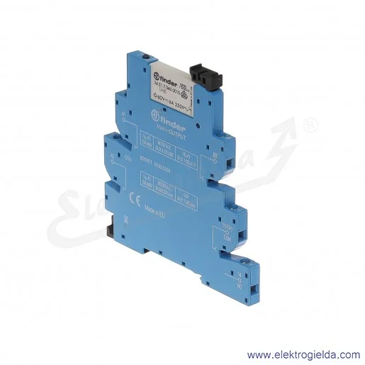 Przekaźnikowy moduł sprzęgający 39.21.8.230.0060 1Z 230V AC elektromechaniczny Przekaźnikowy moduł sprzęgający 39.21.8.230.0060 1Z 230V AC elektromechaniczny