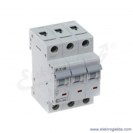 Wyłącznik nadprądowy HN-B40/3 3P B 40A AC 6kA Wyłącznik nadprądowy HN-B40/3 3P B 40A AC 6kA