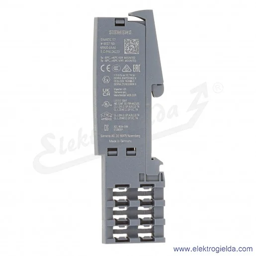 Moduł interfejsu 6ES7155-6AA01-0BN0 ET 200SP profinet IM155-6PN standard, max 32 moduły rozszerzeń, zawiera busadapter (2 X RJ4 Moduł interfejsu 6ES7155-6AA01-0BN0 ET 200SP profinet IM155-6PN standard, max 32 moduły rozszerzeń, zawiera busadapter (2 X RJ4