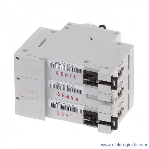 Wyłącznik nadprądowy trzytorowy CLS6-B6 3P B 6A AC 6kA Wyłącznik nadprądowy trzytorowy CLS6-B6 3P B 6A AC 6kA