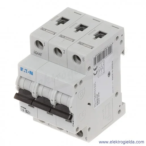 Wyłącznik nadprądowy trzytorowy CLS6-B2 3P B 2A AC 6kA Wyłącznik nadprądowy trzytorowy CLS6-B2 3P B 2A AC 6kA