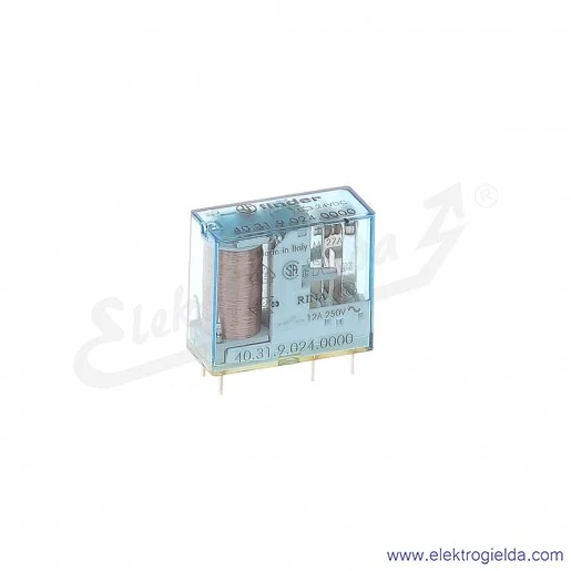 Przekaźnik elektromagnetyczny 40.31.9.024.0000 1P 24V DC Przekaźnik elektromagnetyczny 40.31.9.024.0000 1P 24V DC