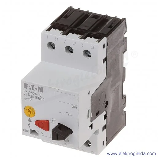Wyłącznik silnikowy PKZM01-16 3P 7,5kW 10-16A Wyłącznik silnikowy PKZM01-16 3P 7,5kW 10-16A