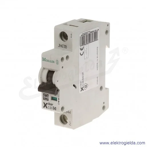 Wyłącznik nadprądowy jednotorowy CLS6-B40 1P B 40A AC 6kA Wyłącznik nadprądowy jednotorowy CLS6-B40 1P B 40A AC 6kA