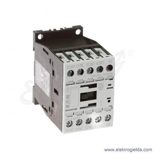Stycznik pomocniczy DILA-22-EA(230V50HZ,240V60HZ) 4A 2NO+2NC Us 230VAC Stycznik pomocniczy DILA-22-EA(230V50HZ,240V60HZ) 4A 2NO+2NC Us 230VAC