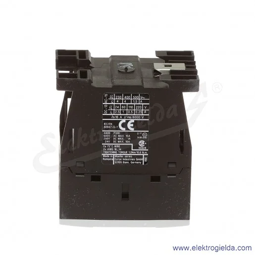 Stycznik pomocniczy DILA-22-EA(230V50HZ,240V60HZ) 4A 2NO+2NC Us 230VAC Stycznik pomocniczy DILA-22-EA(230V50HZ,240V60HZ) 4A 2NO+2NC Us 230VAC