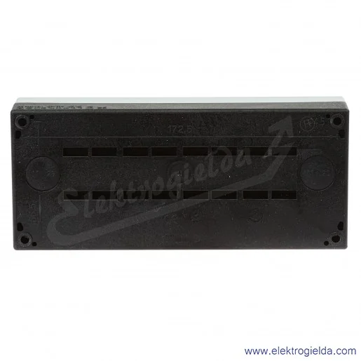 Kaseta pusta 216539, M22-I4, 4 otworowa, szara, IP67 Kaseta pusta 216539, M22-I4, 4 otworowa, szara, IP67