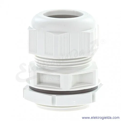 Dławnica kablowa 206912, V-M32, M32, IP68, szary, dla przewodów 13-21mm, szara Dławnica kablowa 206912, V-M32, M32, IP68, szary, dla przewodów 13-21mm, szara