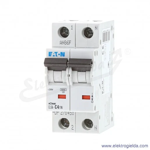 Wyłącznik nadprądowy 270450, CLS6-C4/1N, 1P+N, typ C, 4A, 6kA Wyłącznik nadprądowy 270450, CLS6-C4/1N, 1P+N, typ C, 4A, 6kA