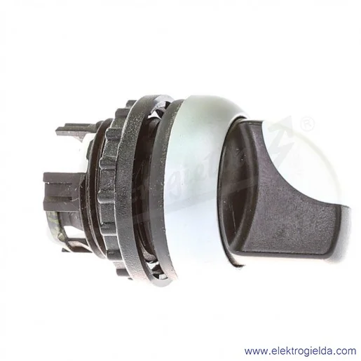 Napęd przełącznika 216874, M22-WKV, piórkowy biały, 2 położeniowy 0-1, stabilny Napęd przełącznika 216874, M22-WKV, piórkowy biały, 2 położeniowy 0-1, stabilny