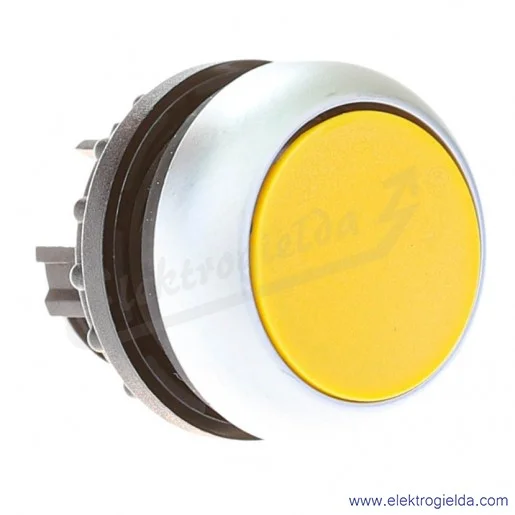 Napęd przycisku 216598, M22-D-Y, żółty, z samopowrotem, IP67 Napęd przycisku 216598, M22-D-Y, żółty, z samopowrotem, IP67
