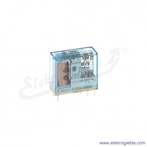 Przekaźnik elektromagnetyczny 40.61.9.024.0000 1P 24V DC Przekaźnik elektromagnetyczny 40.61.9.024.0000 1P 24V DC