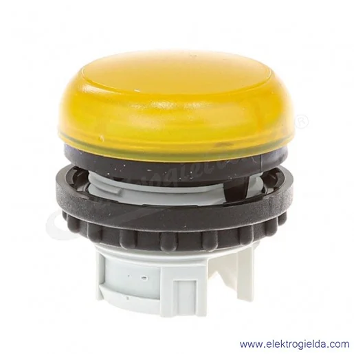 Główka lampki 216774, M22-L-Y, żółta płaska, 22mm, IP67 Główka lampki 216774, M22-L-Y, żółta płaska, 22mm, IP67